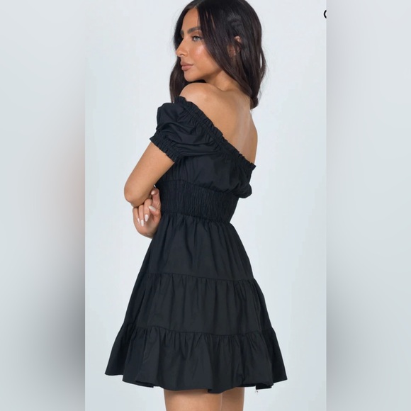 Princess Polly Daniela Mini Black Dress - Picture 2 of 6